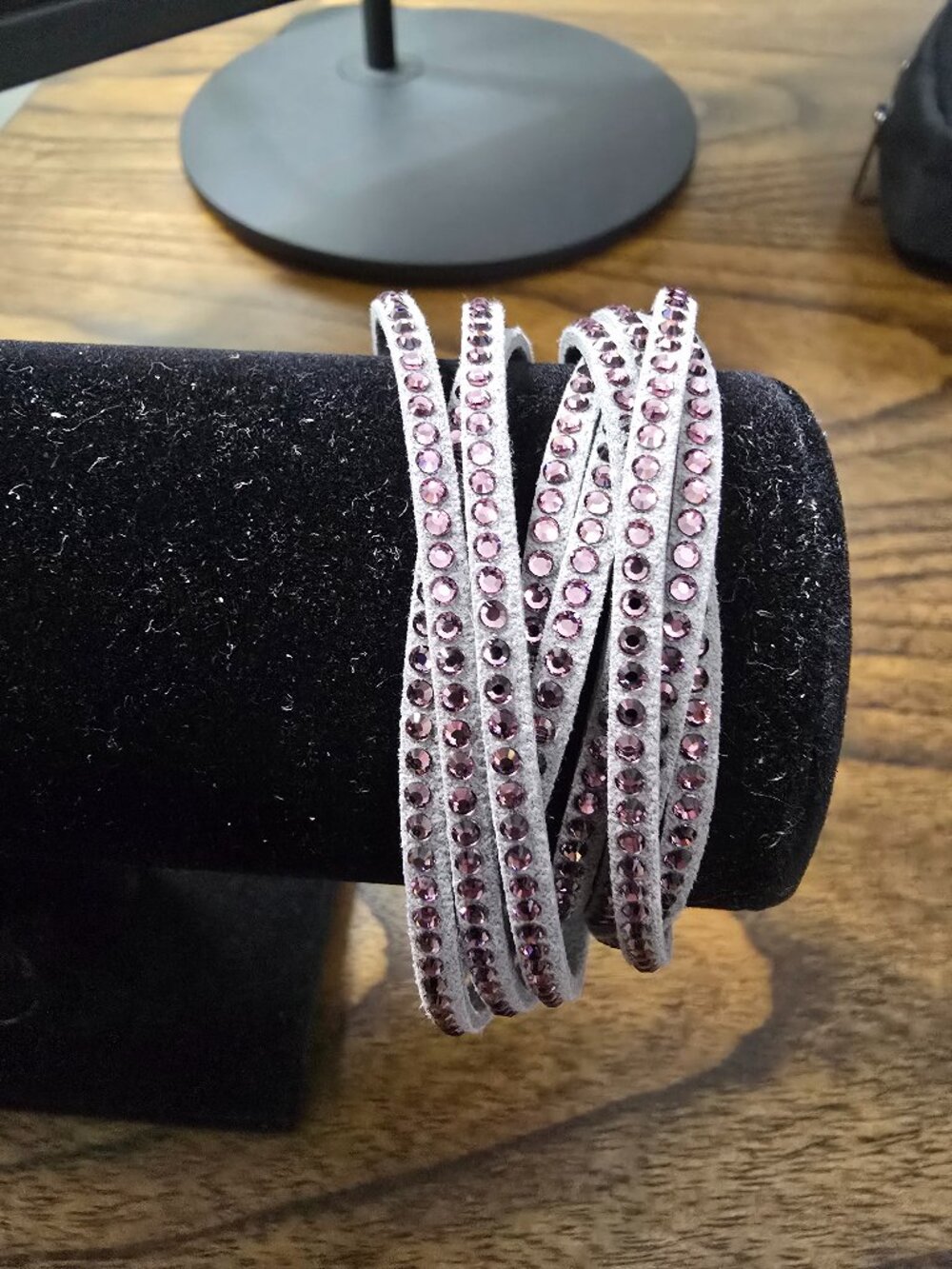 NWT Touchstone Crystal By Swarovski Wrap-Star Bracelet Iris - Picture 2 of 4